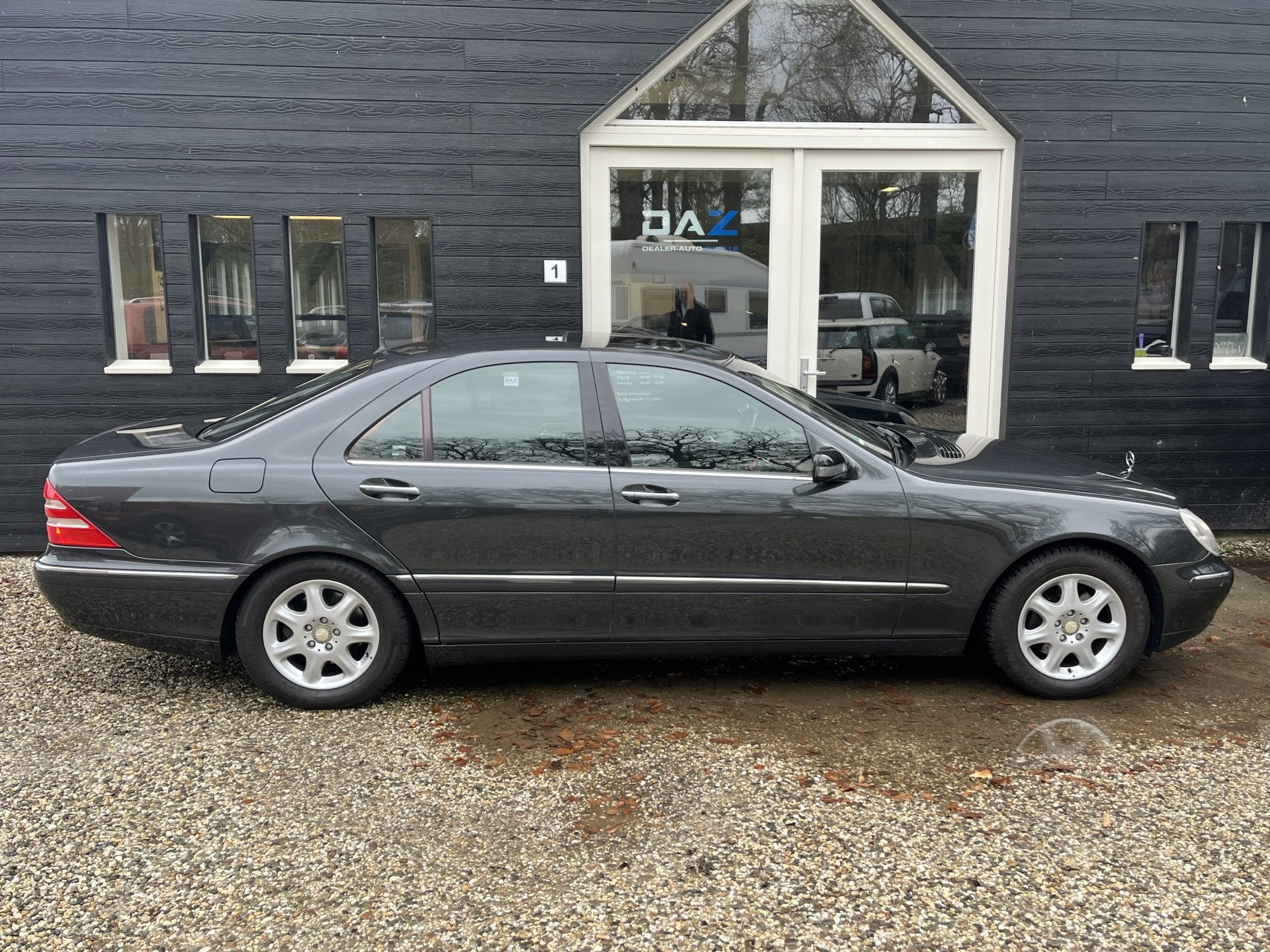 Mercedes-Benz S-Klasse 320 Aut/Ecc/Leer/Dak/Nieuwstaat!, Auto's, Achterwielaandrijving, Gebruikt, Bedrijf, Sedan