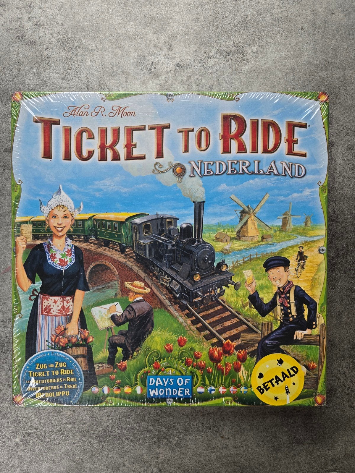 Ticket to Ride Nederland - Nieuw in doos, Drie of vier spelers, Ophalen, Nieuw, Days of Wonder