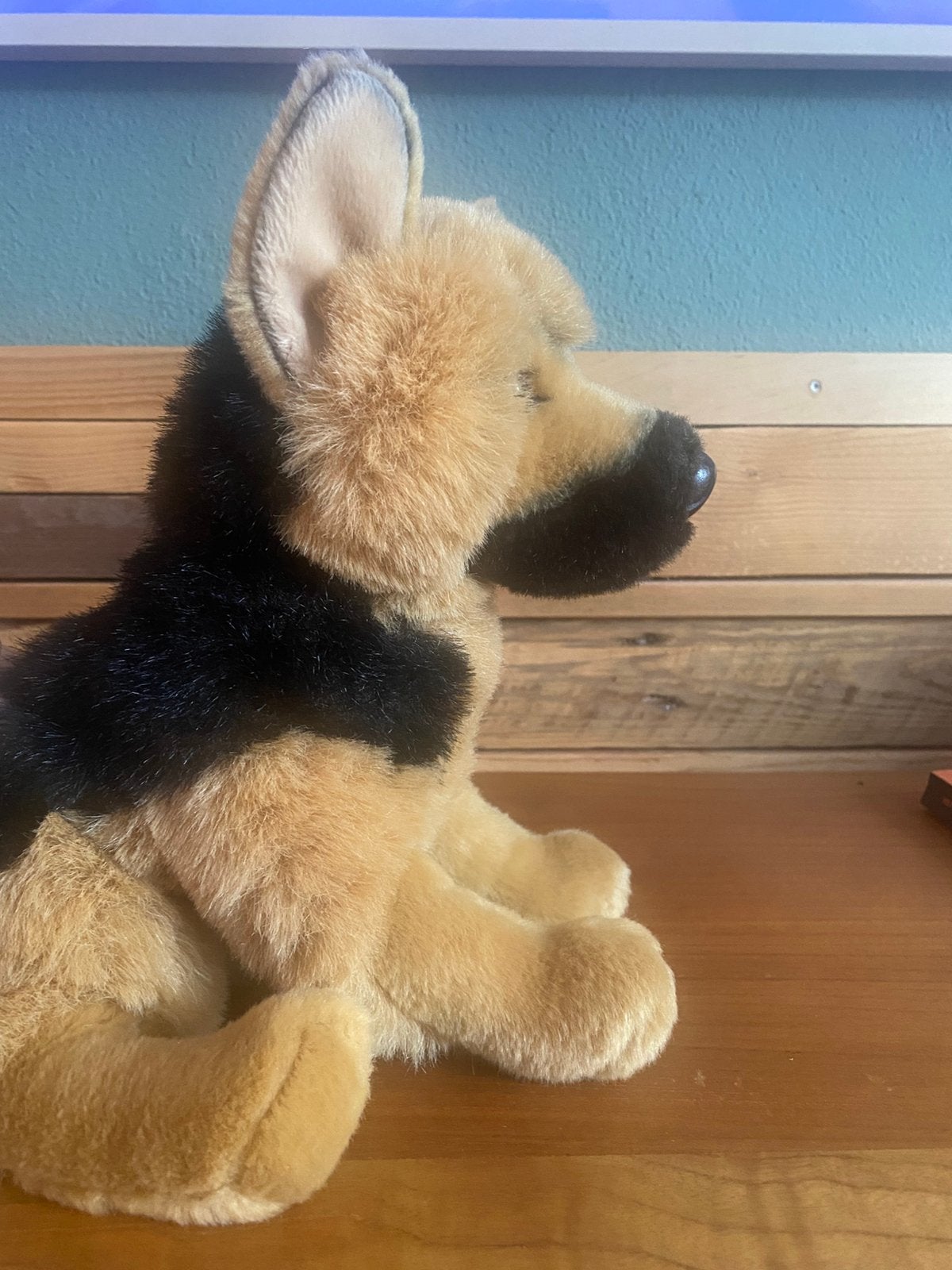 Douglas Duitse Herder knuffel - Zo goed als nieuw, Overige karakters, Middelgroot (20 tot 80 cm), Bruin, Hond