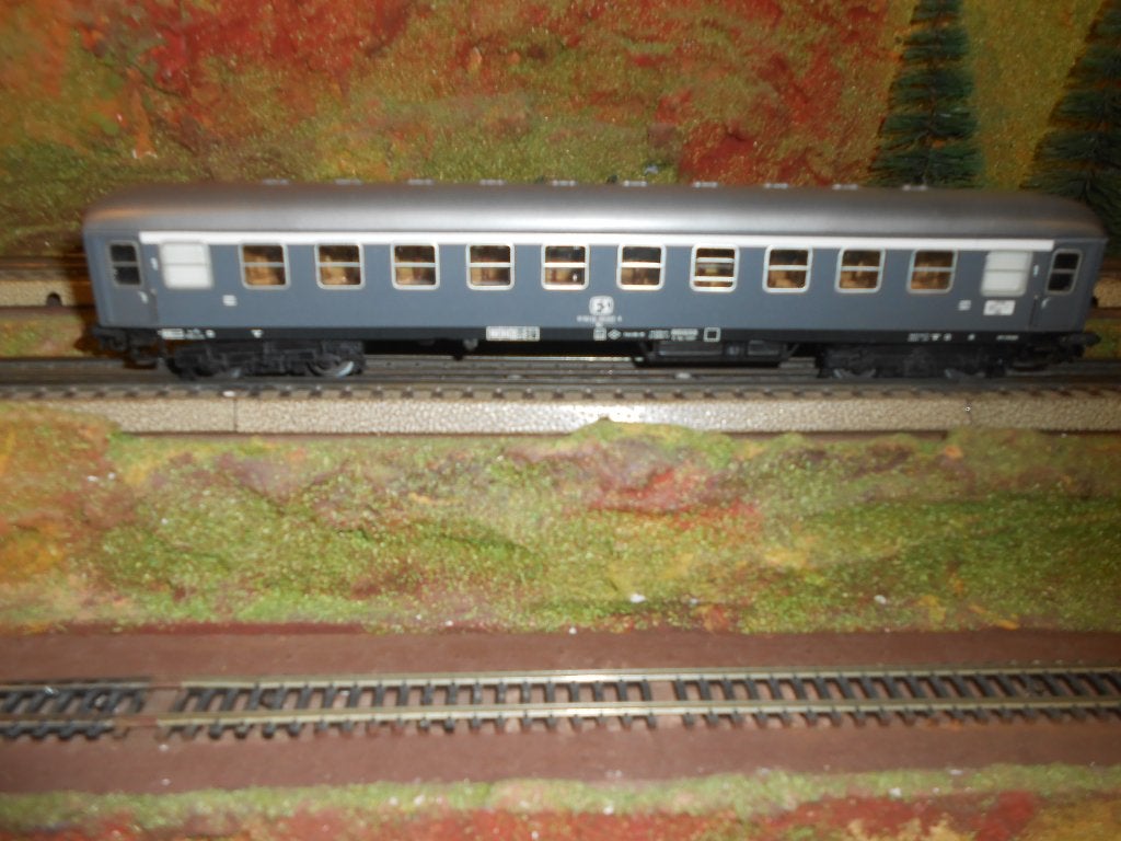 Märklin 4063, Personenrijtuig Italië, metaal, kleur grijs, Wisselstroom, Wagon, Ophalen of Verzenden, Zo goed als nieuw