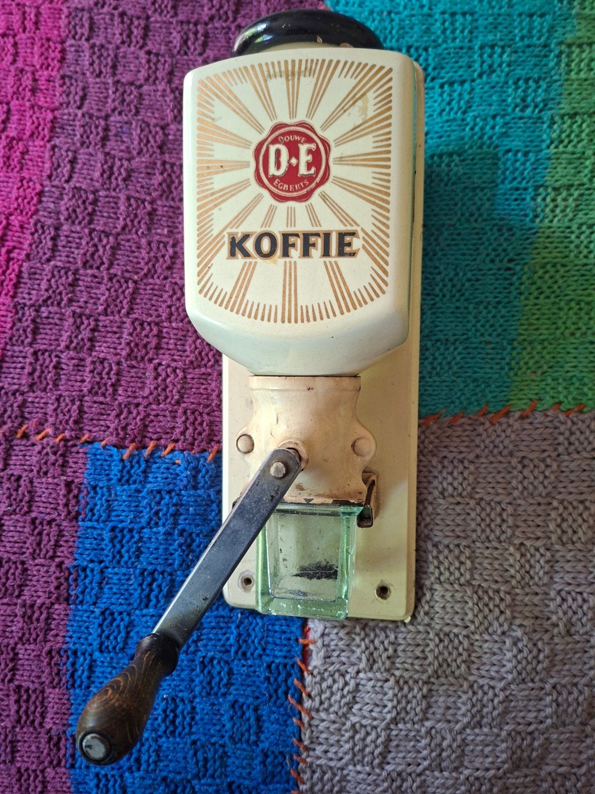 Ouderwetse wandkoffiemolen van Douwe Egberts, Ophalen of Verzenden