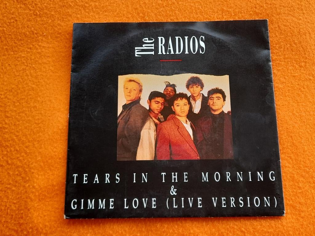 The Radios - Tears In The Morning / Gimme Love LIVE (1991), Fotohoes, Ophalen of Verzenden, Zo goed als nieuw, Pop