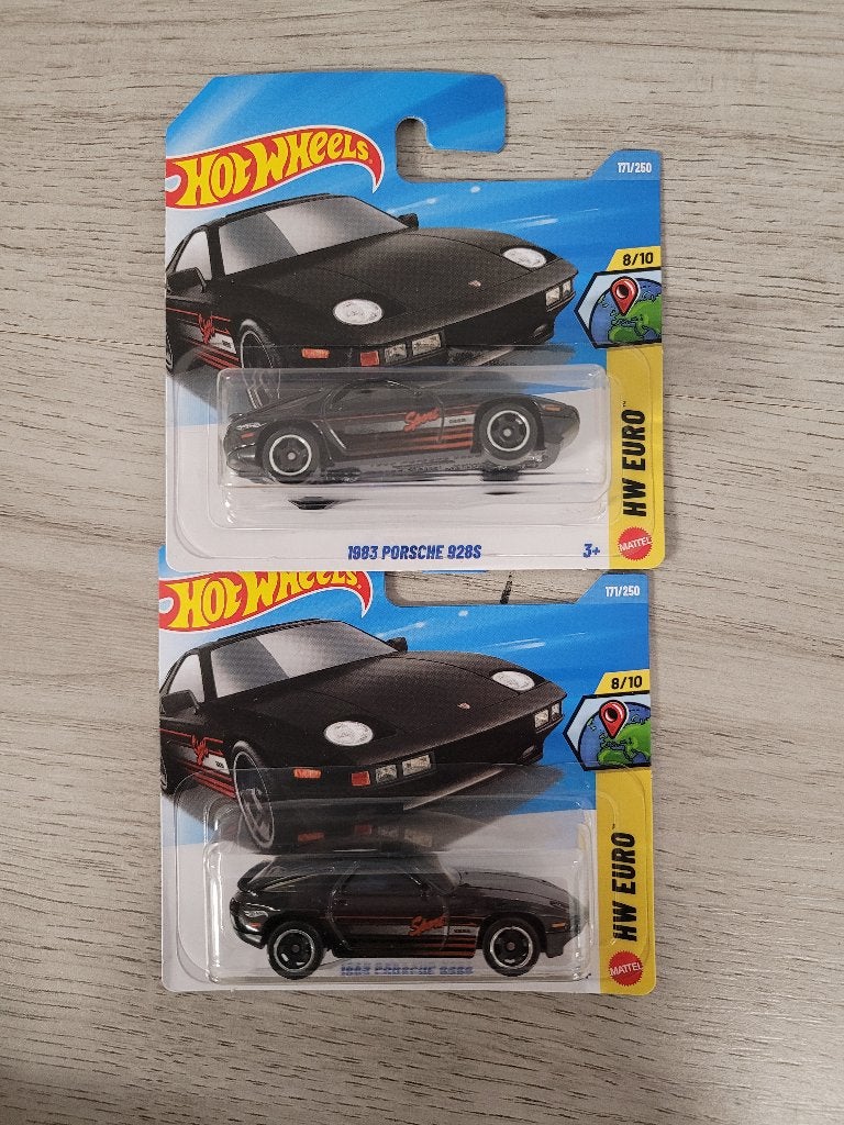 porsche 928 S zwart hot wheels nieuw, Ophalen of Verzenden, Nieuw, Auto