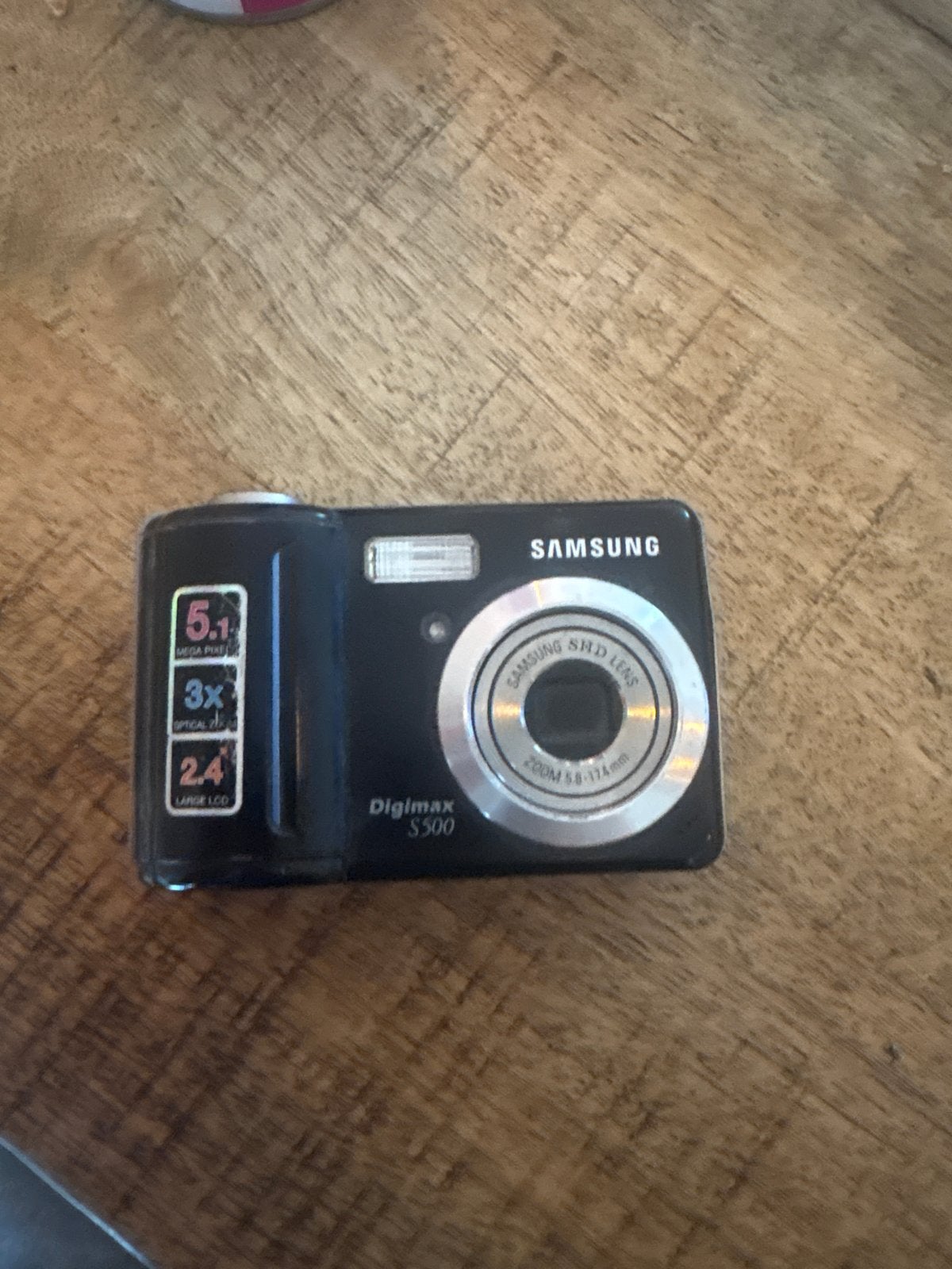 Samsung Digimax S500 Compactcamera - 5.1 Megapixels, Audio, Tv en Foto, Ingebouwde flitser, Gebruikt, Ophalen of Verzenden, Compactcamera
