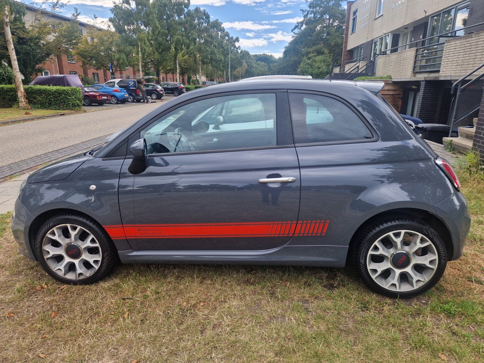 Fiat 500S  0.9 80pk Twinair Turbo 2014 Grijs, Voorwielaandrijving, 31 €/maand, 905 kg, Origineel Nederlands