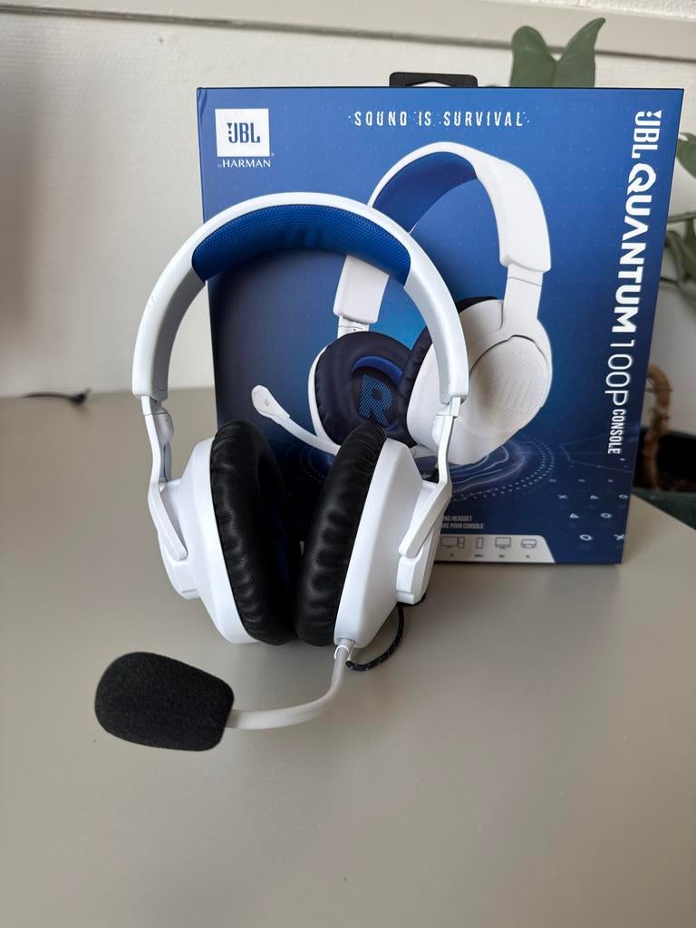 JBL Quantum 100P Console headset, Ophalen of Verzenden, Zo goed als nieuw, Over oor (circumaural)