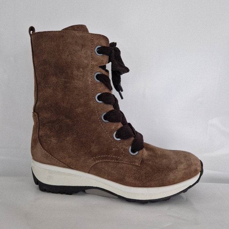 XSENSIBLE STRETCHWALKER LAARSJE, mt 38 wijdte G, lichtbruin, Bruin, Jetsshoeshop@hotmail.com, Lage of Enkellaarzen, Nieuw