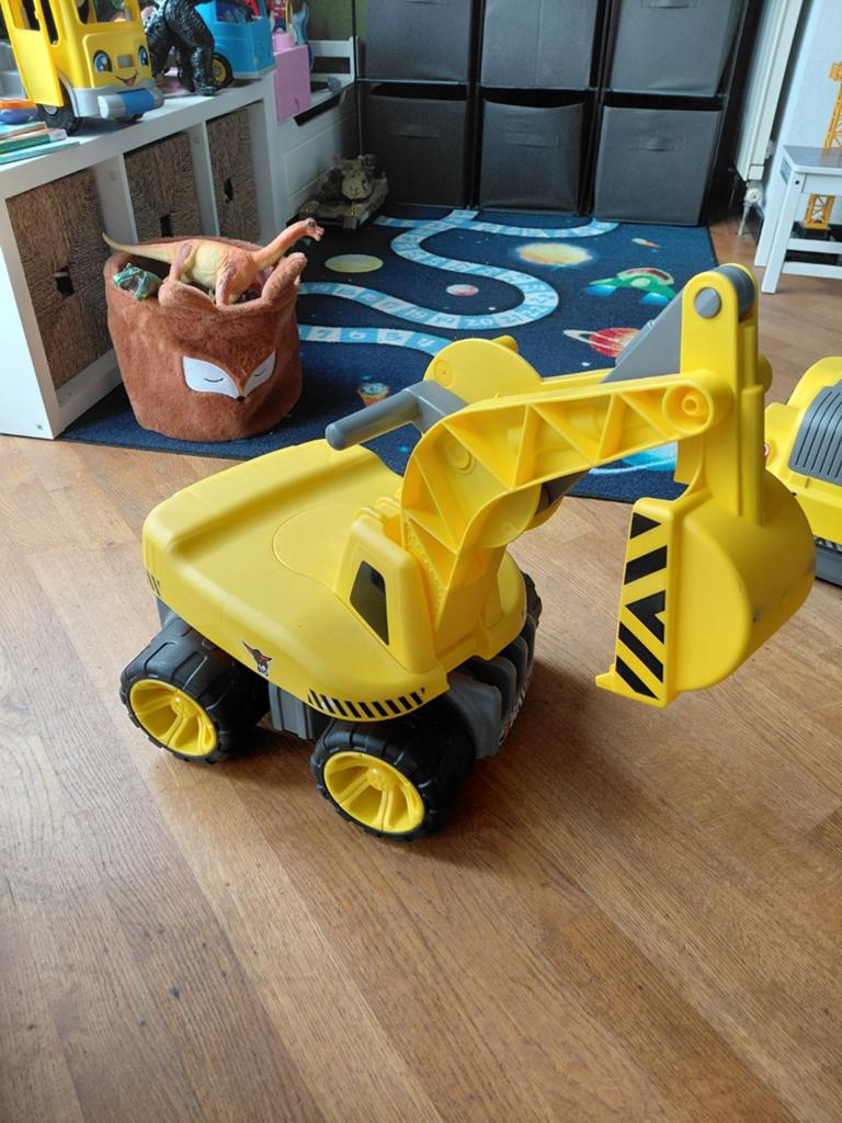 BIG Power Worker Maxi Graafmachine - Loopauto, Ophalen, Zo goed als nieuw, Overige typen