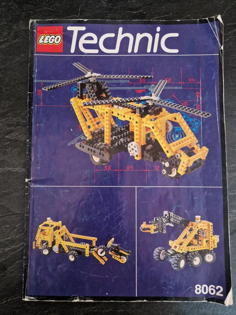 Lego Technic instructieboekje 8062, Kinderen en Baby's, Speelgoed | Duplo en Lego, Ophalen of Verzenden, Gebruikt