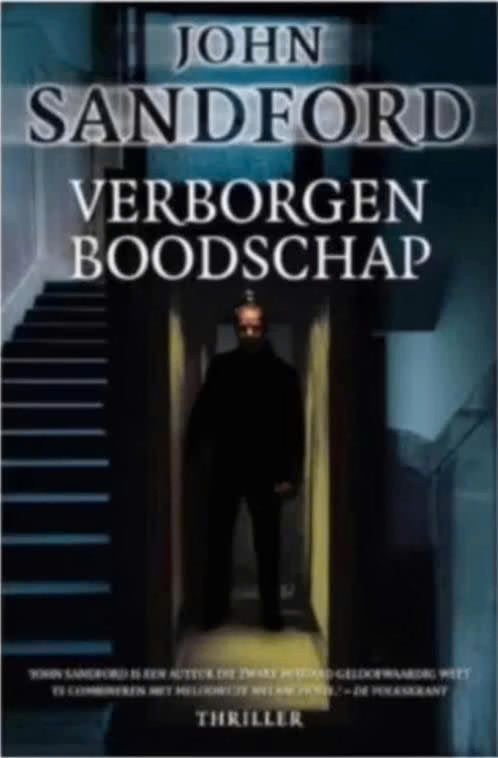 Verborgen boodschap (John Sandford), Ophalen of Verzenden, Zo goed als nieuw