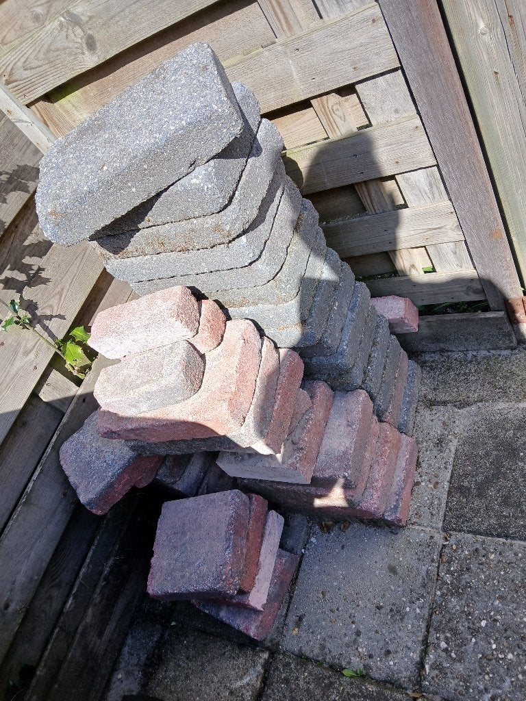 Stenen en stoeptegels, Ophalen of Verzenden, Gebruikt, Beton, Klinkers
