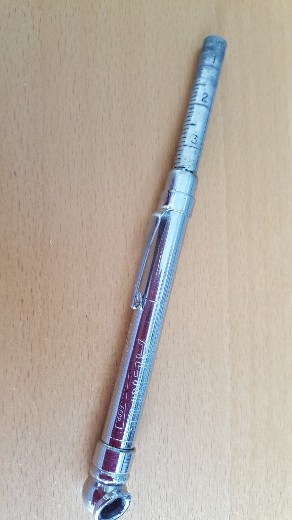 bandenspanningsmeter handzame, Auto diversen, Ophalen of Verzenden, Gebruikt