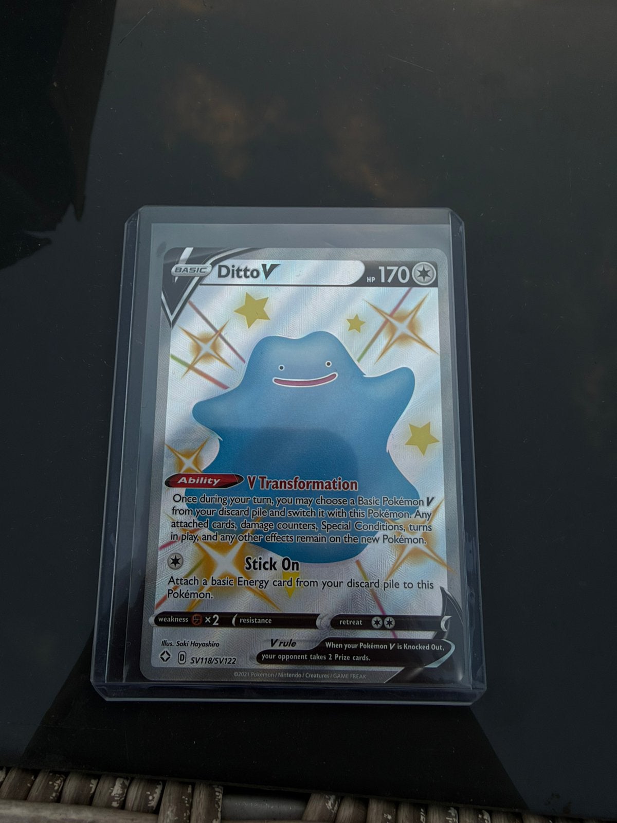 Shiny ditto v, Ophalen, Zo goed als nieuw