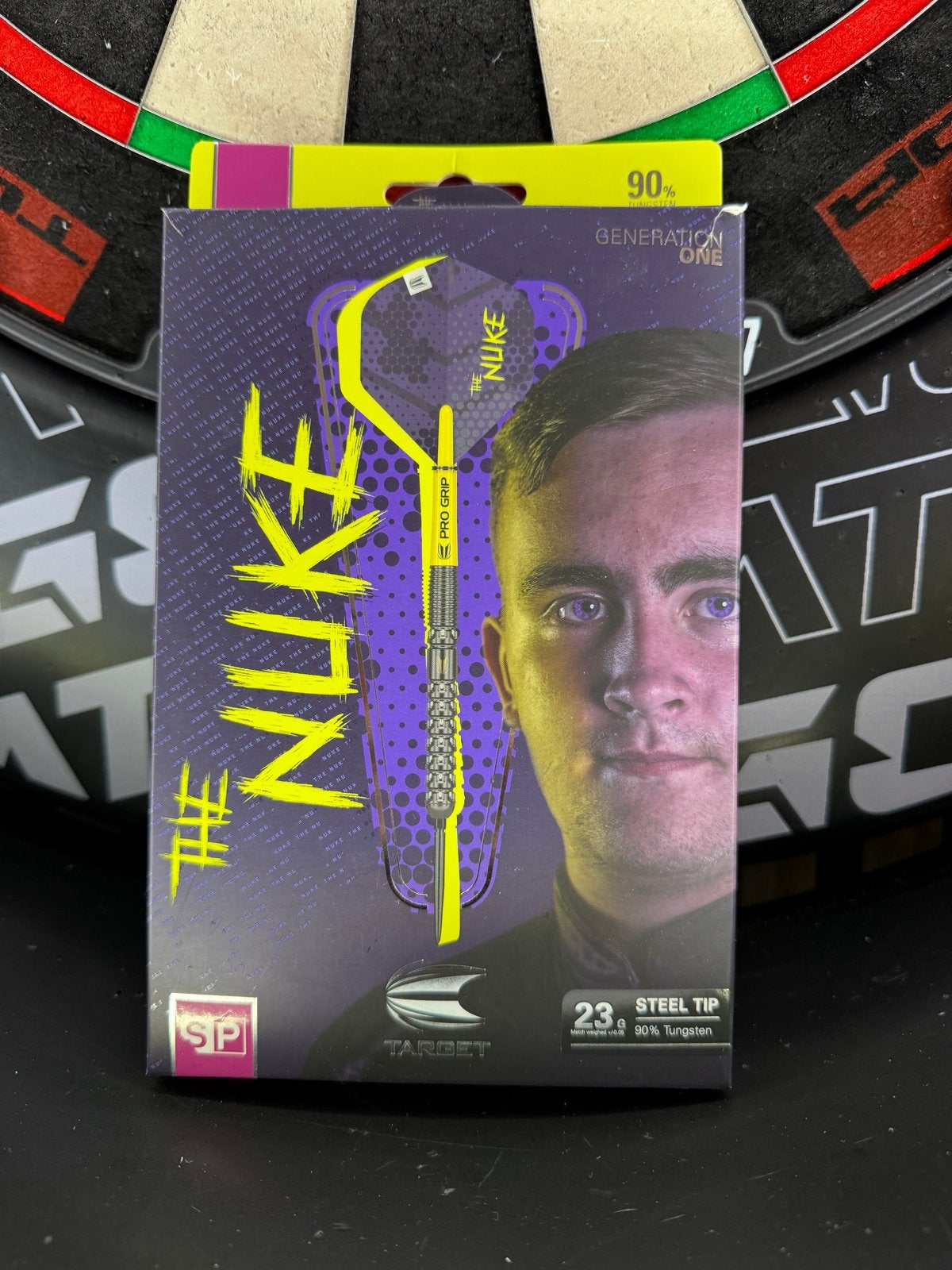 Target The Nuke Darts - 23g - met verpakking, Ophalen, Zo goed als nieuw, Pijlen