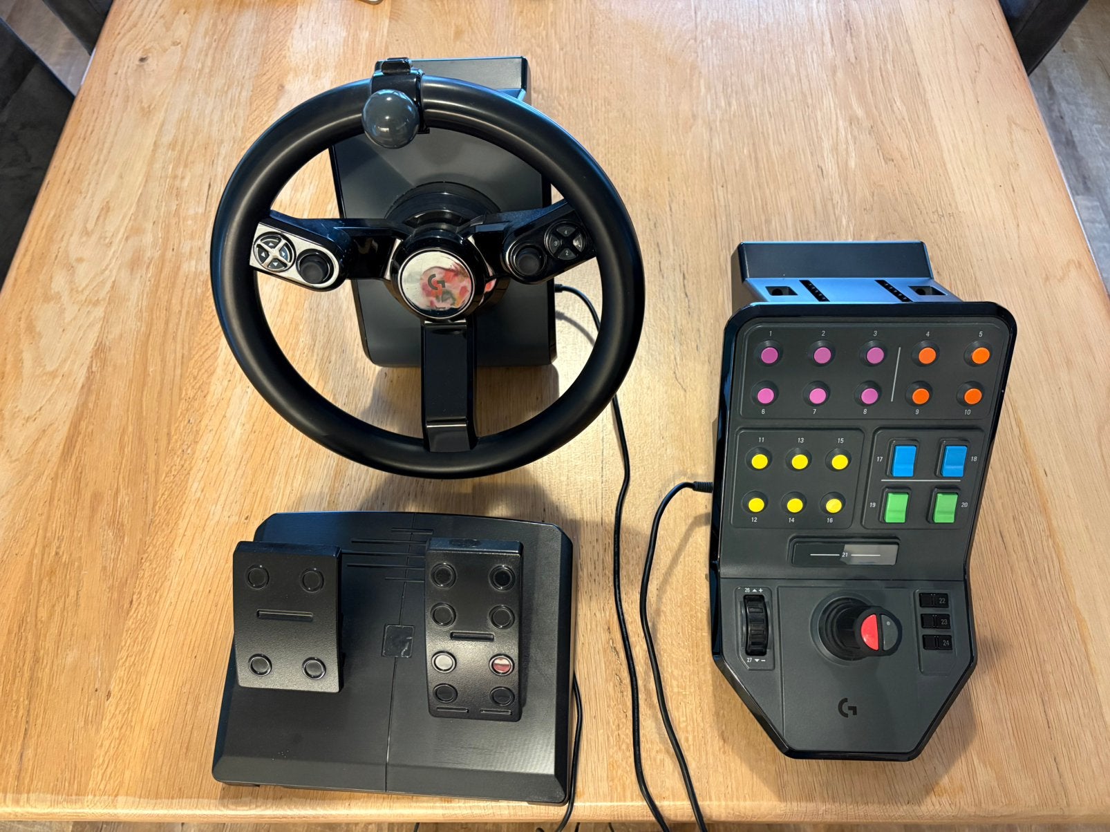 Logitech G Saitek Tractor Farming Simulator Controller, Ophalen, Zo goed als nieuw