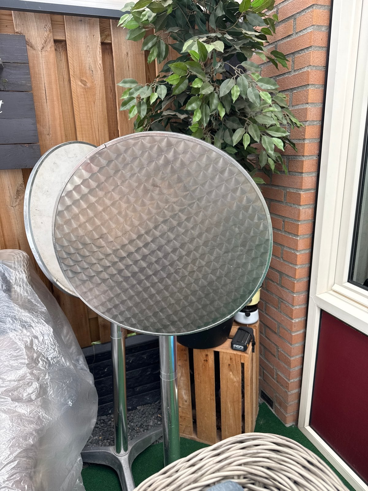 2 Statafels te huur - Ideaal voor feesten en evenementen, Ophalen, Gebruikt