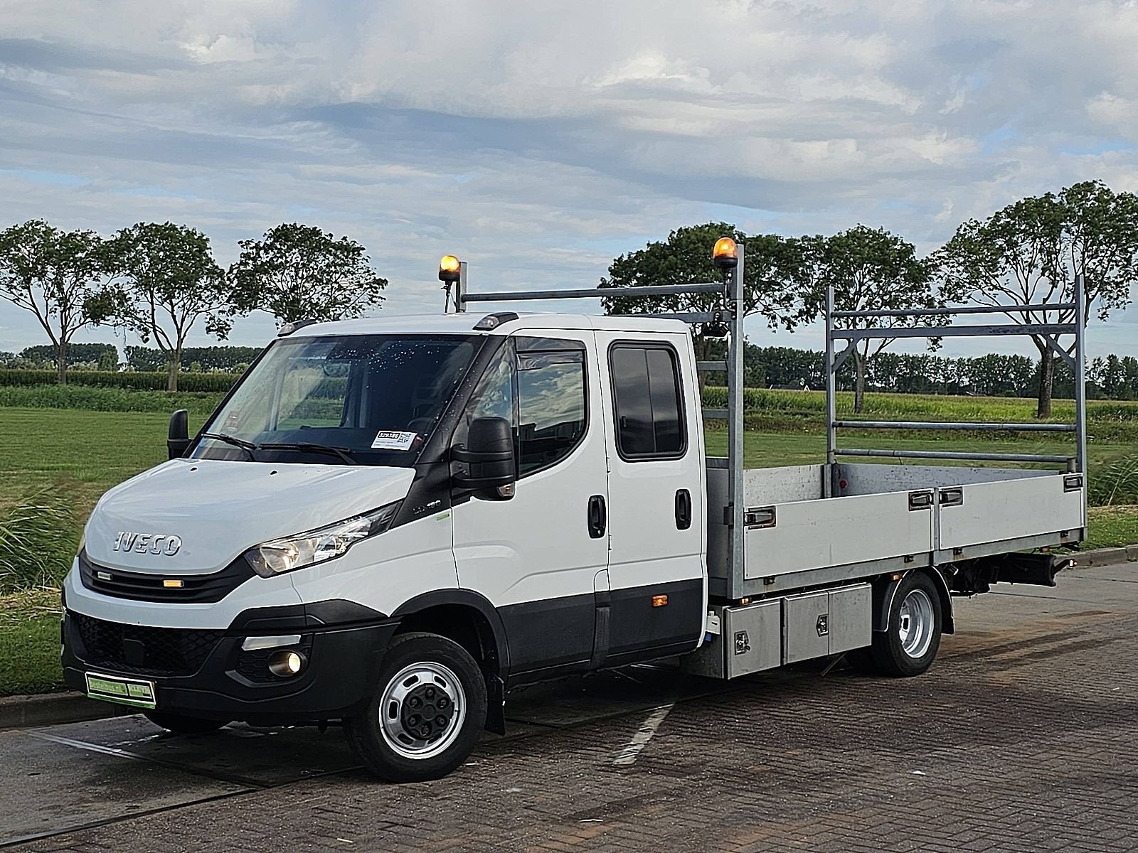 IVECO DAILY 50C18 ac 3.0 ltr euro6, Auto's, 2745 kg, Verwarmde buitenspiegels, Gebruikt, Euro 6