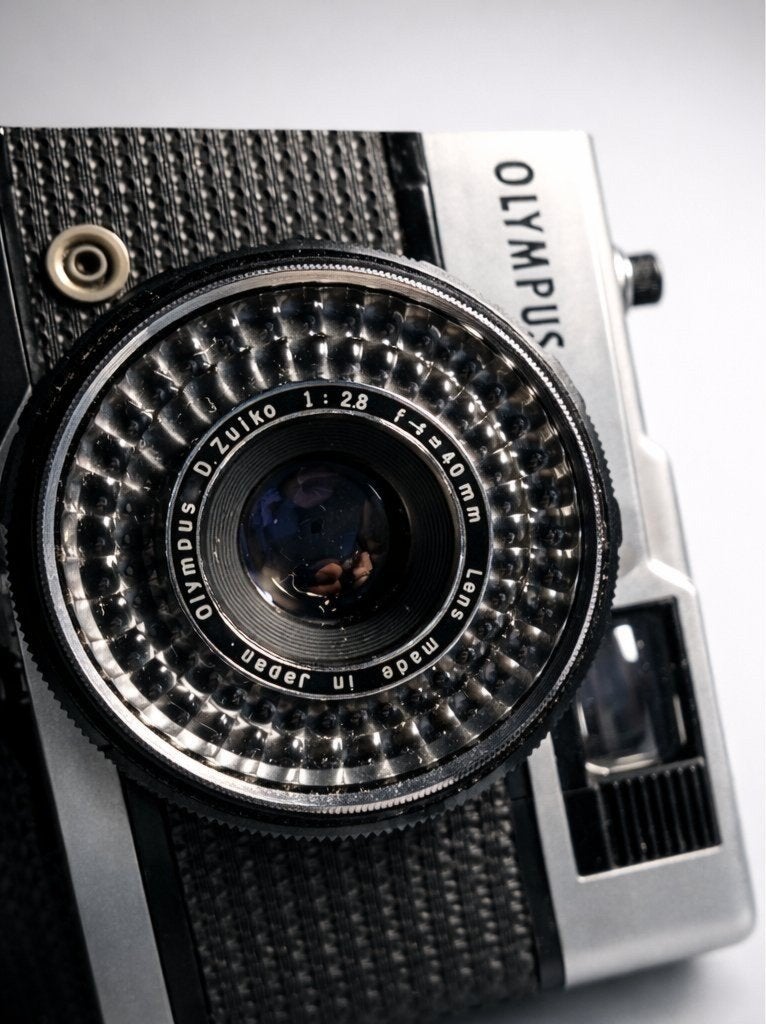 Olympus Trip 35 met D.Zuiko 2.8/40mm | Analoge camera, Audio, Tv en Foto, Fotocamera's Analoog, Zo goed als nieuw, Compact, Olympus