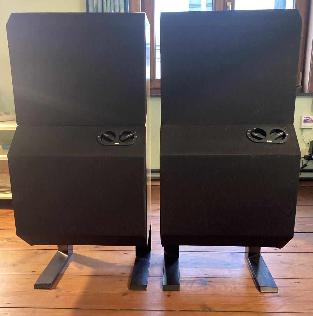 Bowers & Wilkins DM6 luidsprekers, Audio, Tv en Foto, Luidsprekers, Ophalen, Gebruikt, Bowers & Wilkins (B&W), 120 watt of meer