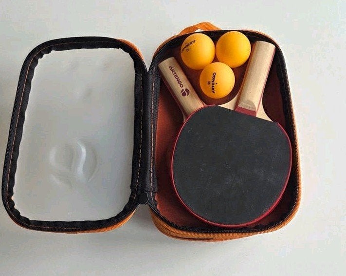 Artengo Rollnet Tafeltennis Set - Compleet en Draagbaar, Ophalen of Verzenden, Zo goed als nieuw, Net, Batje(s) of Balletje(s)