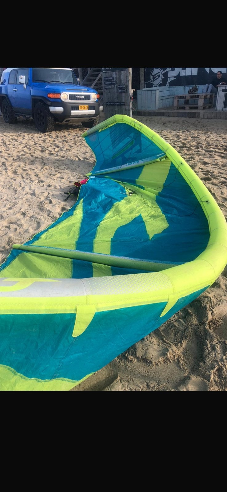 F - one kites, Watersport en Boten, Gebruikt, 9 m², Geen board, Ophalen of Verzenden