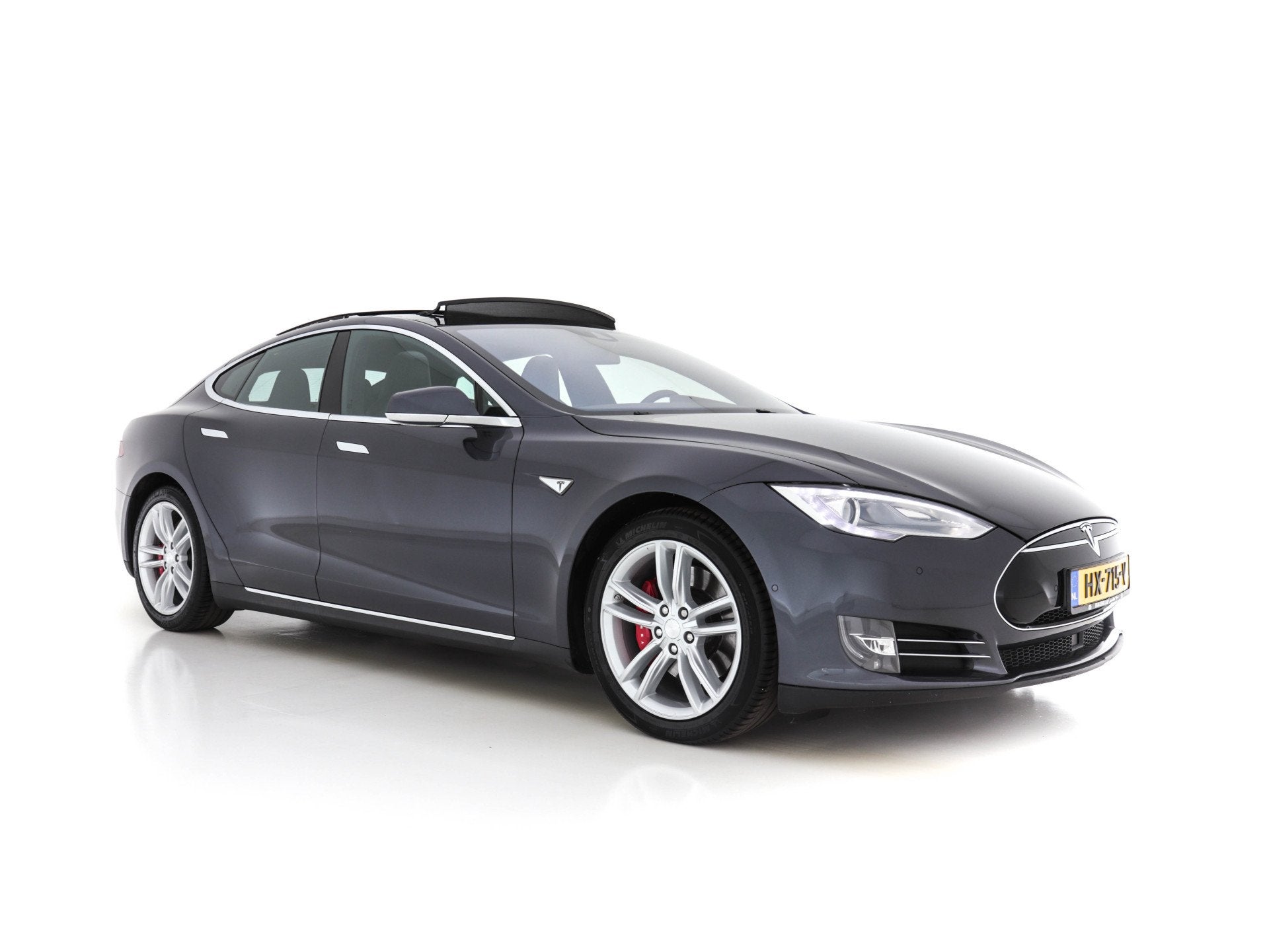 Tesla Model S P85D Performance-Pack AWD [ 3-Fase-17kW ] (INC, Automaat, 34 min, 700 pk, Gebruikt