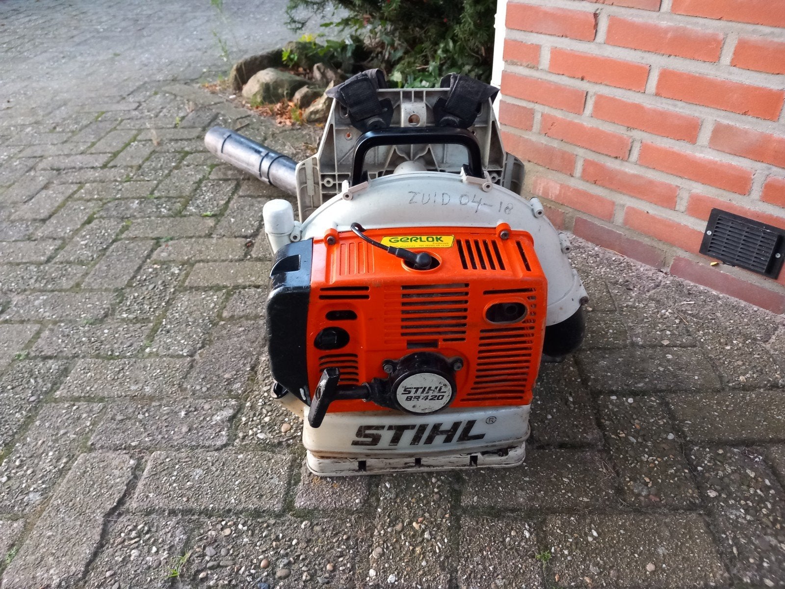 Stihl BR 420 br420 bladblazer blazer blad, Ophalen, Gebruikt, Benzine
