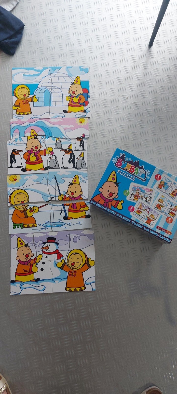 bumba puzzels, Ophalen of Verzenden, Minder dan 10 stukjes, Gebruikt, 2 tot 4 jaar