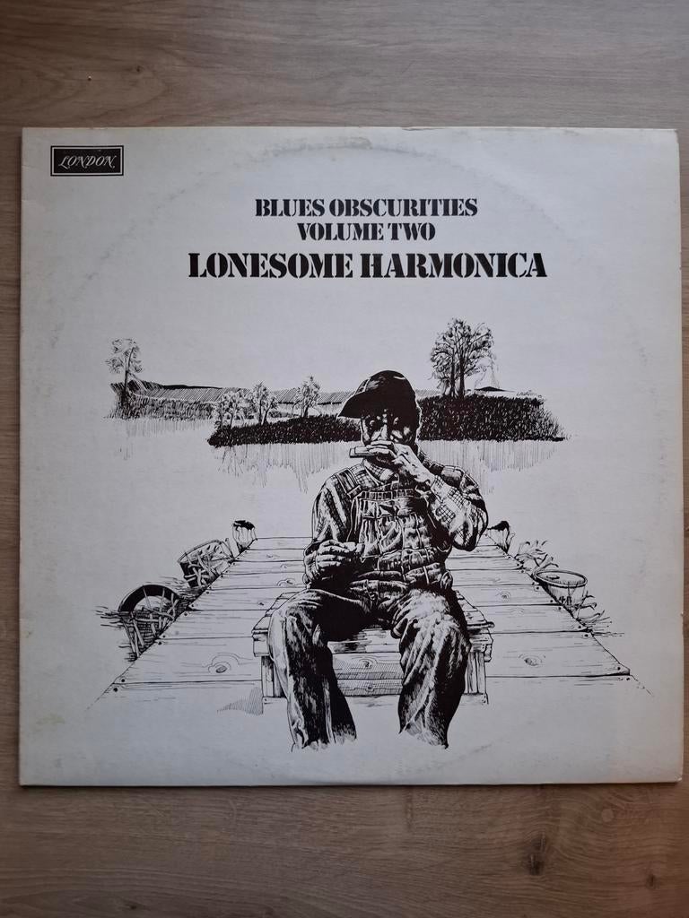 Blues obscurities volume two: lonesome harmonica, 1960 tot 1980, Gebruikt, Verzenden, 12 inch