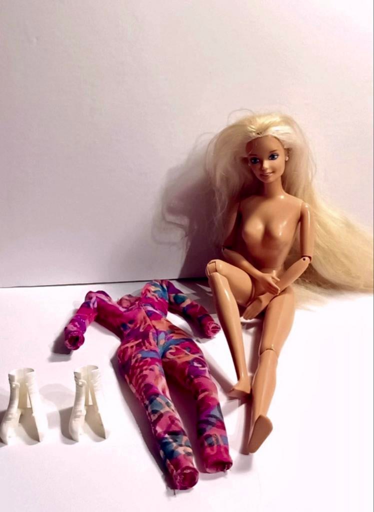 Vintage Barbie Jaren '90 - Zeer Lenig & Mooi Haar, Verzamelen, Ophalen of Verzenden