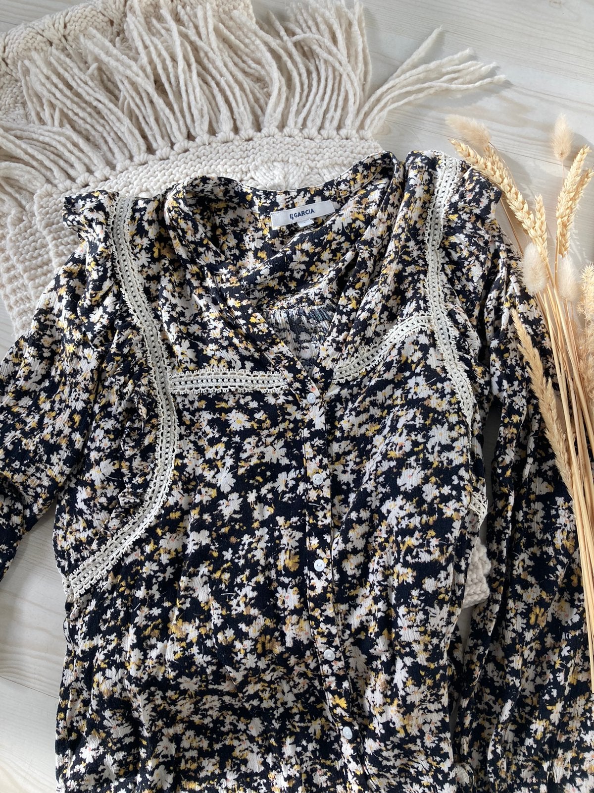 Lief Boho bloesje van Garcia (sissy antik lonneke anna romy), Kleding | Dames, Blouses en Tunieken, Meerkleurig, Ophalen of Verzenden