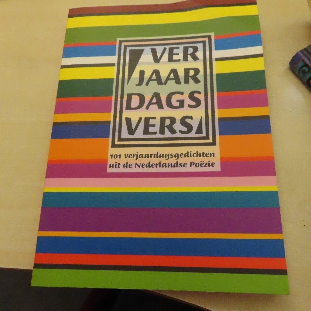 Verjaardagsvers 101 verjaardagsgedichten NL poëzie  W.Olthof, Verzenden, Zo goed als nieuw