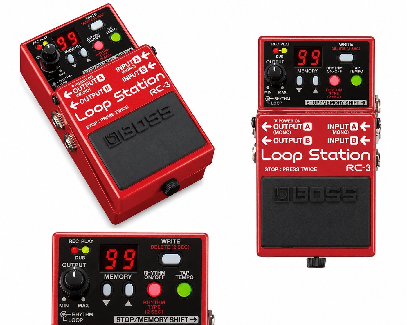 BOSS RC-3 Loop Station - Compact Looper Pedaal, Muziek en Instrumenten, Effecten, Ophalen of Verzenden, Zo goed als nieuw, Overige typen