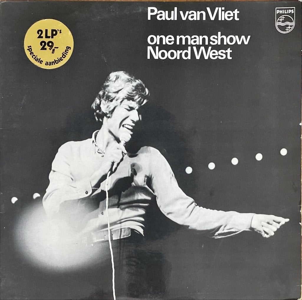 Paul van Vliet – One Man Show Noord West, Inclusief binnenhoes, LP, Gebruikt, Cabaret of Kleinkunst