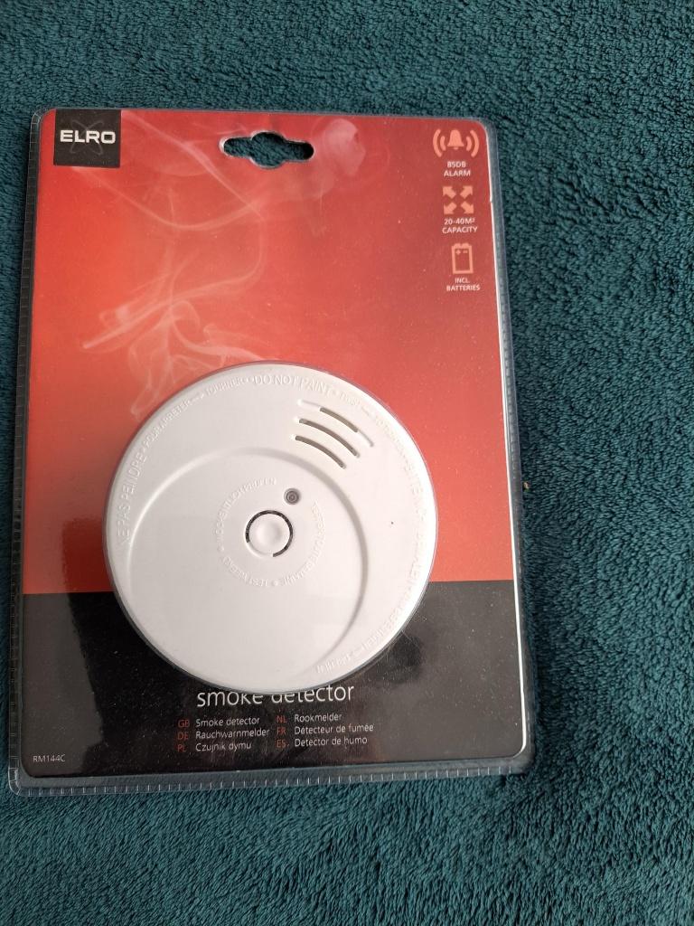 Rookmelder, Detector, Sensor of Melder, Verzenden, Zo goed als nieuw, Rook