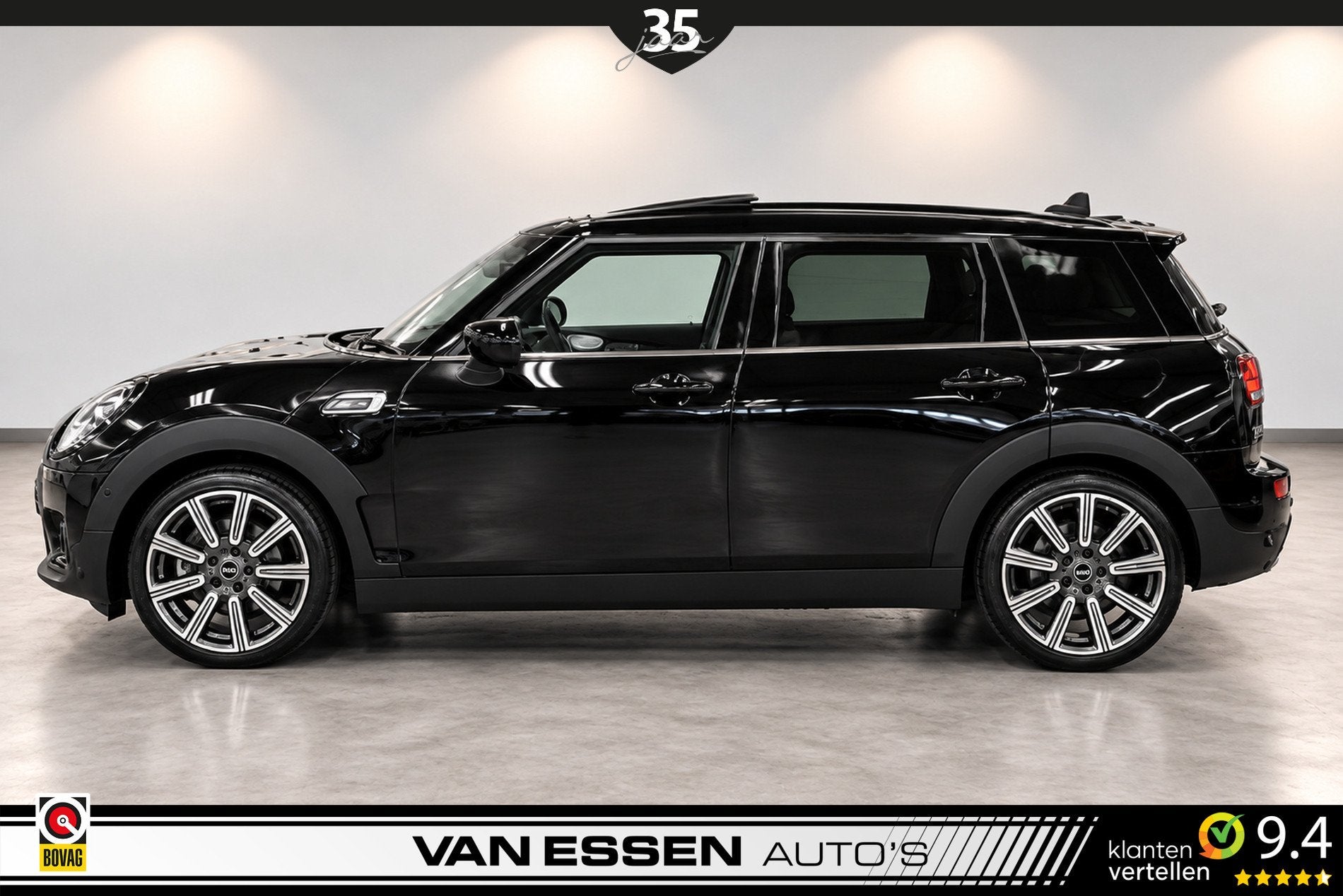 MINI Clubman 1.5 One MINI Yours | Pano | Navi | Carplay | Sf, Auto's, Gebruikt, 715 kg, Zwart, 1100 kg