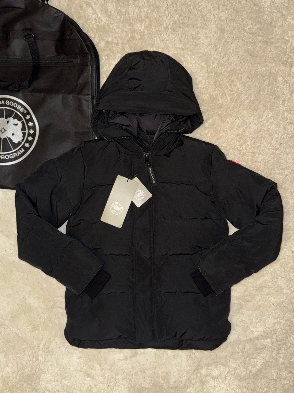 Nieuwe Canada Goose Macmillan Jas - S, Ophalen of Verzenden, Nieuw, Maat 46 (S) of kleiner, Zwart