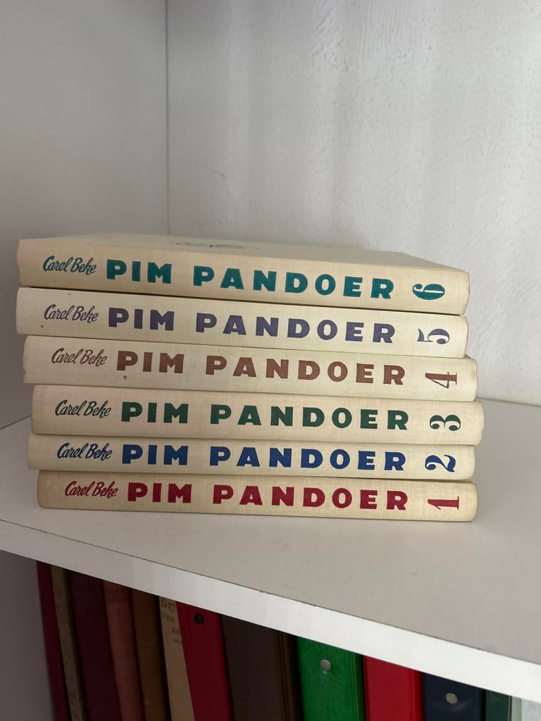 Pim Pandoer Serie - Complete Set (6 Boeken), Boeken, Ophalen of Verzenden, Gelezen, Fictie algemeen