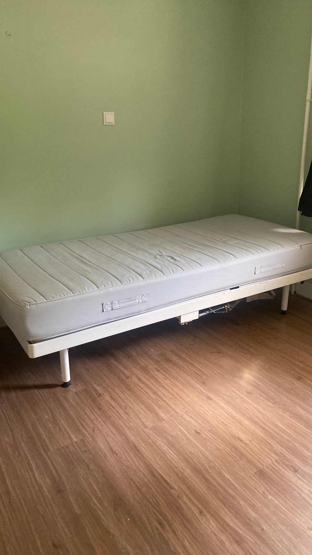 1 persoonsbed gratis, Ophalen, Gebruikt, 90 cm, Eenpersoons