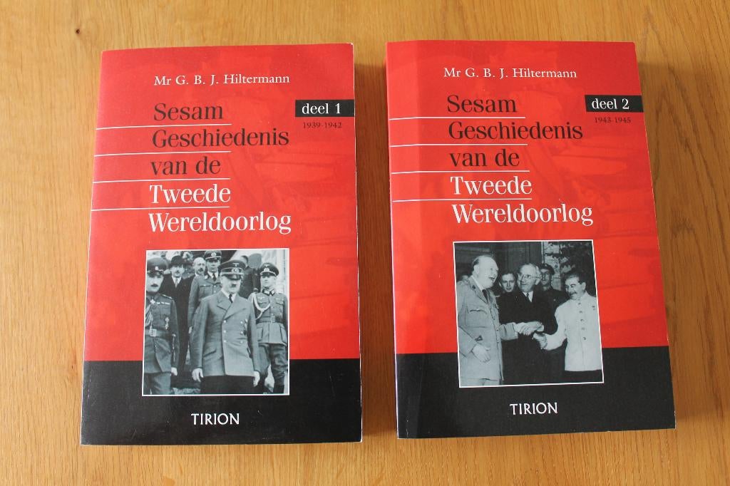Sesam Geschiedenis van de Tweede Wereldoorlog / Hiltermann, Boeken, Oorlog en Militair, Tweede Wereldoorlog, Ophalen of Verzenden