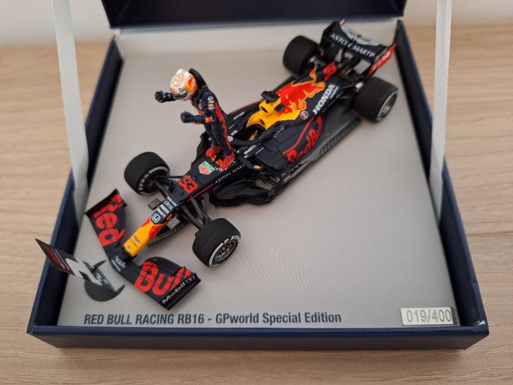 GP Abu Dhabi 2020 Max Verstappen Spark Special 1:43 NIEUW, Ophalen of Verzenden, Nieuw, Auto, Overige merken