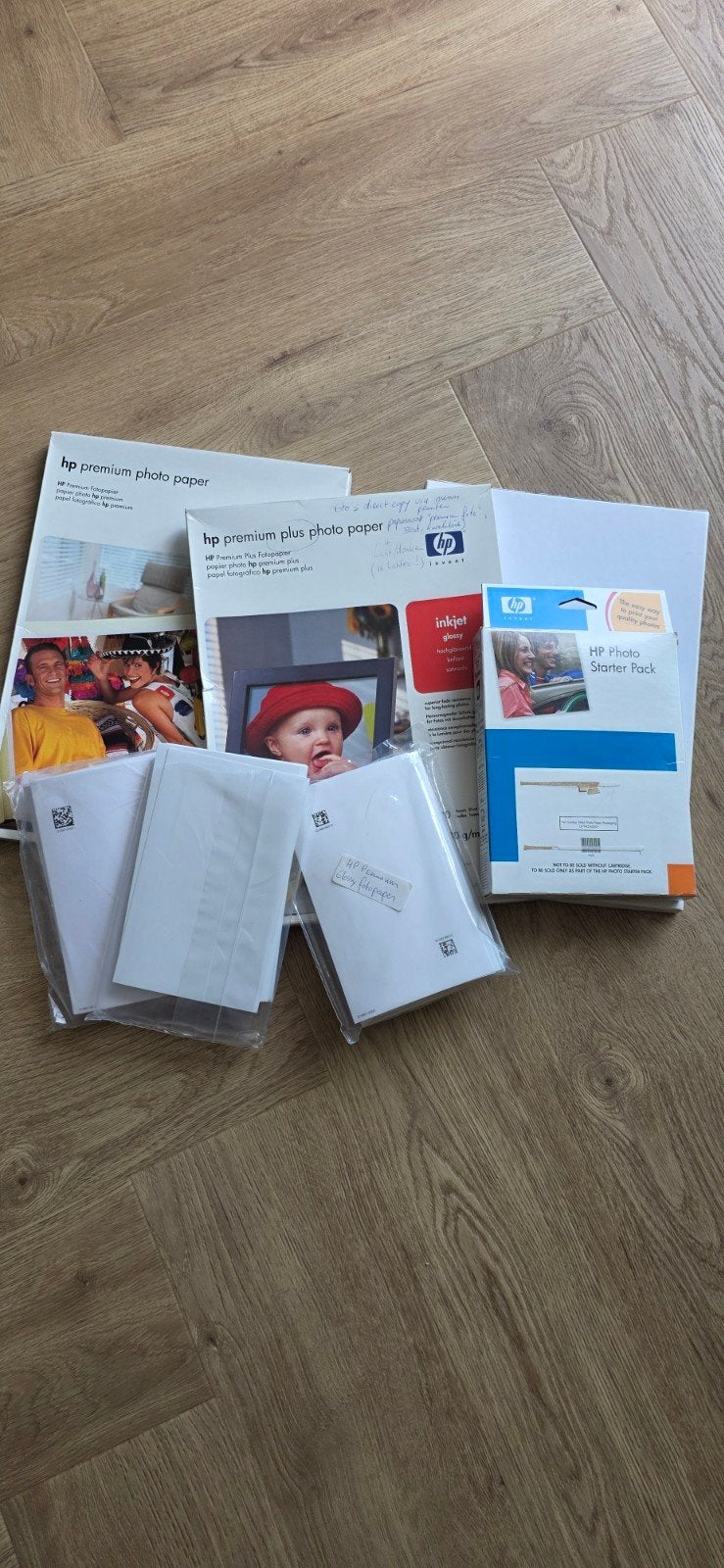 Photo paper , glossy (HP)/ foto papier, Ophalen