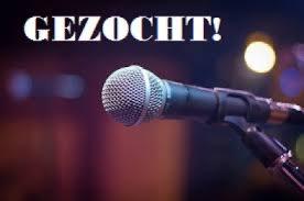 Zanger of zangeres gezocht