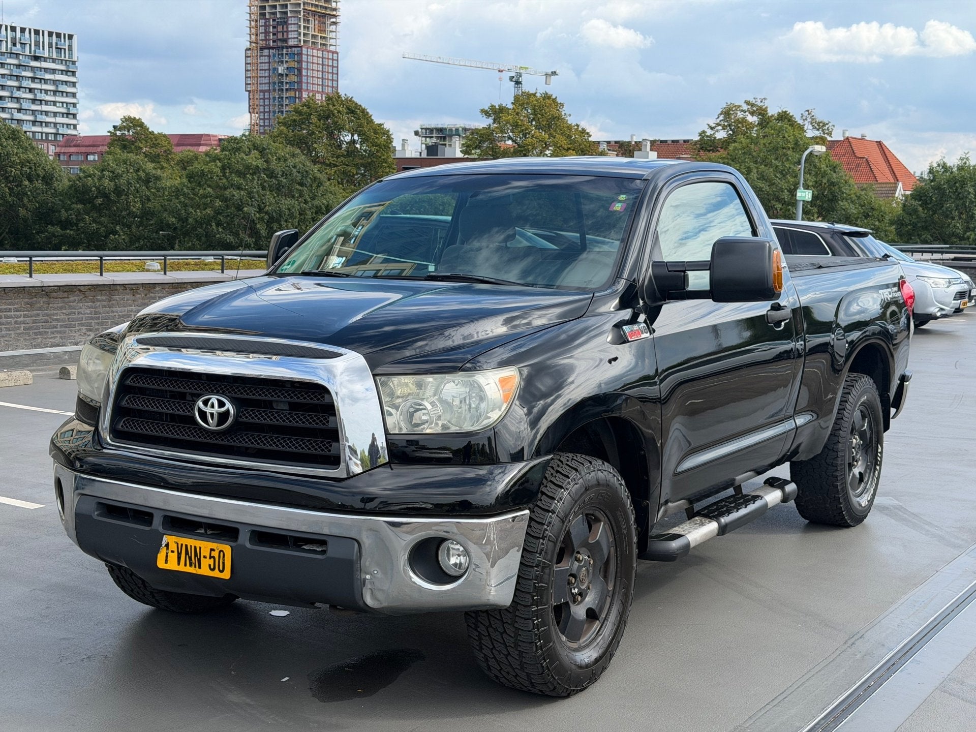 Toyota TUNDRA 5.7 LPG G3 Eerste Eigenaar Camera Cruise Trekh, Auto's, Automaat, Gebruikt, Alcantara, Zwart