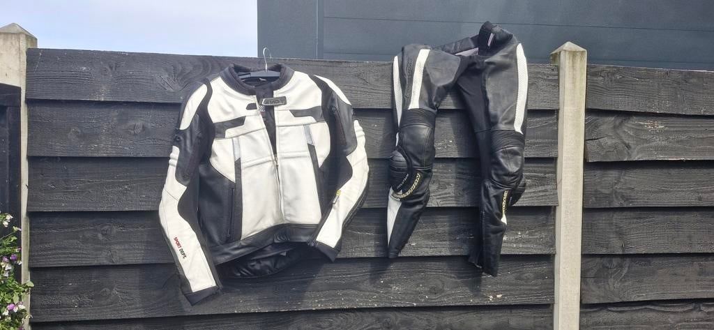 Evolution combi leren motorpak, Ophalen, Evolution, Tweedehands, Heren