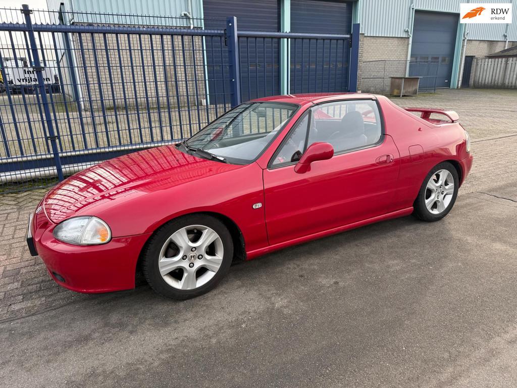 Honda CRX 1.6 CRX ESi TARGA AUT. *174.469 KM*CV*16 INCH* VAS, Auto's, Gebruikt, 4 cilinders, Cabriolet, 1590 cc