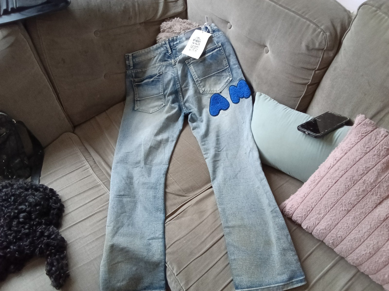 Amiri Jeans - Nieuw met labels - Maat 34, Kleding | Heren, Blauw, Nieuw, Ophalen of Verzenden, W33 - W34 (confectie 48/50)