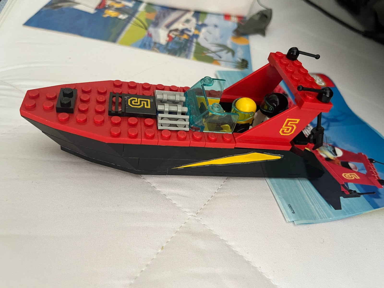 LEGO City Powerboot 6679 met instructieboekje, Ophalen of Verzenden, Gebruikt, Overige merken