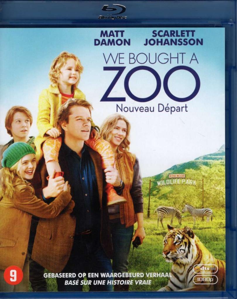 We Bought a Zoo Blu Ray - Matt Damon, Sealed Ned. Ondert., Ophalen of Verzenden, Nieuw in verpakking, Drama