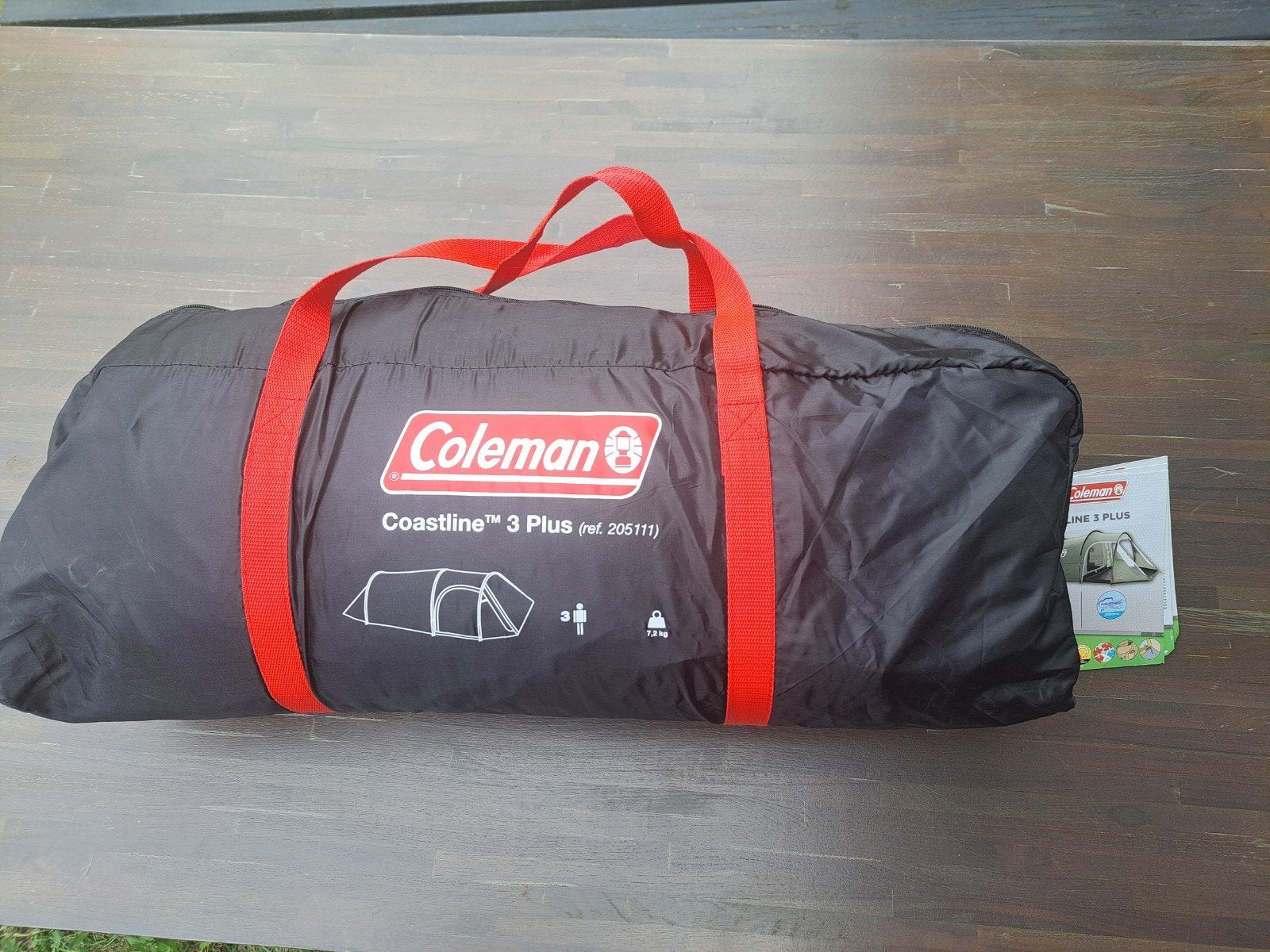 Coleman Coastline 3 Plus tent - 3 persoons, Caravans en Kamperen, Tenten, Ophalen of Verzenden, Zo goed als nieuw, Tot en met 3